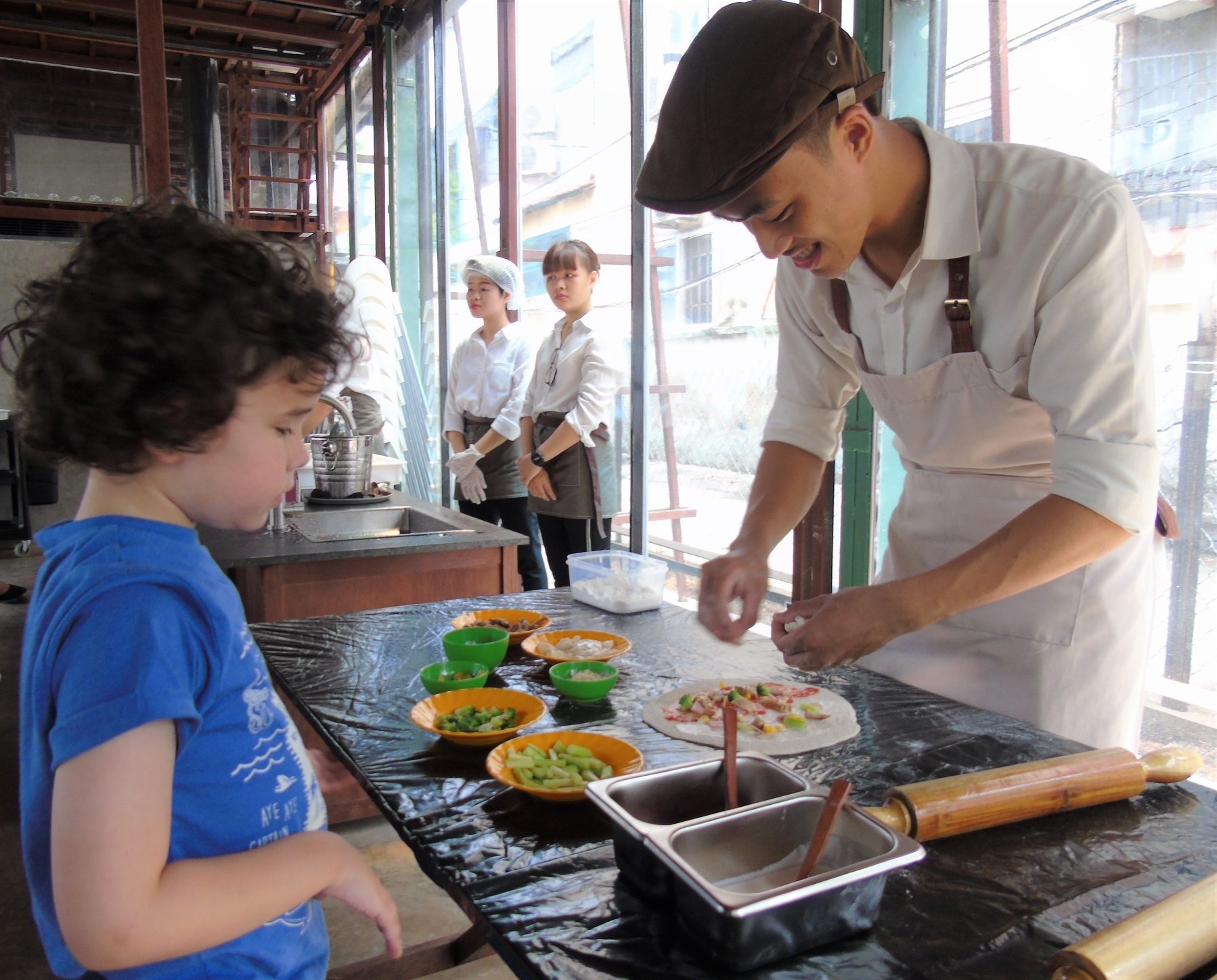 A DELECTABLE TASTE OF A LITTLE HAND'S TOUCH